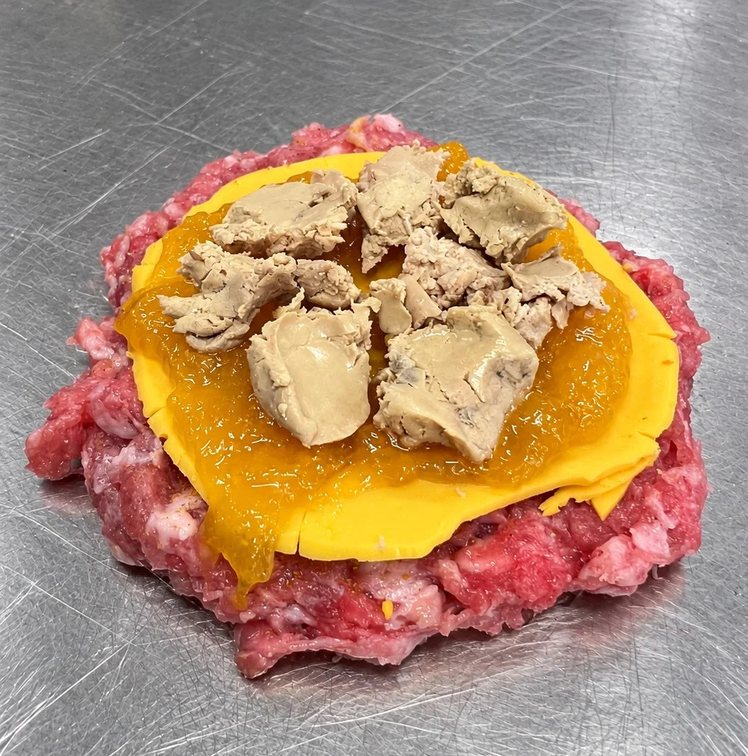 Burger Mango, Foie y Curry