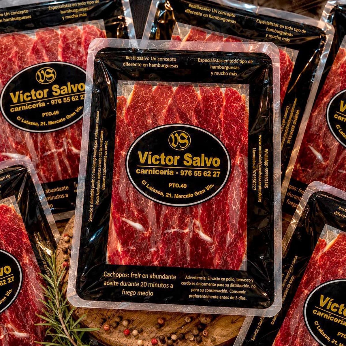 Cecina de Picaña de vaca