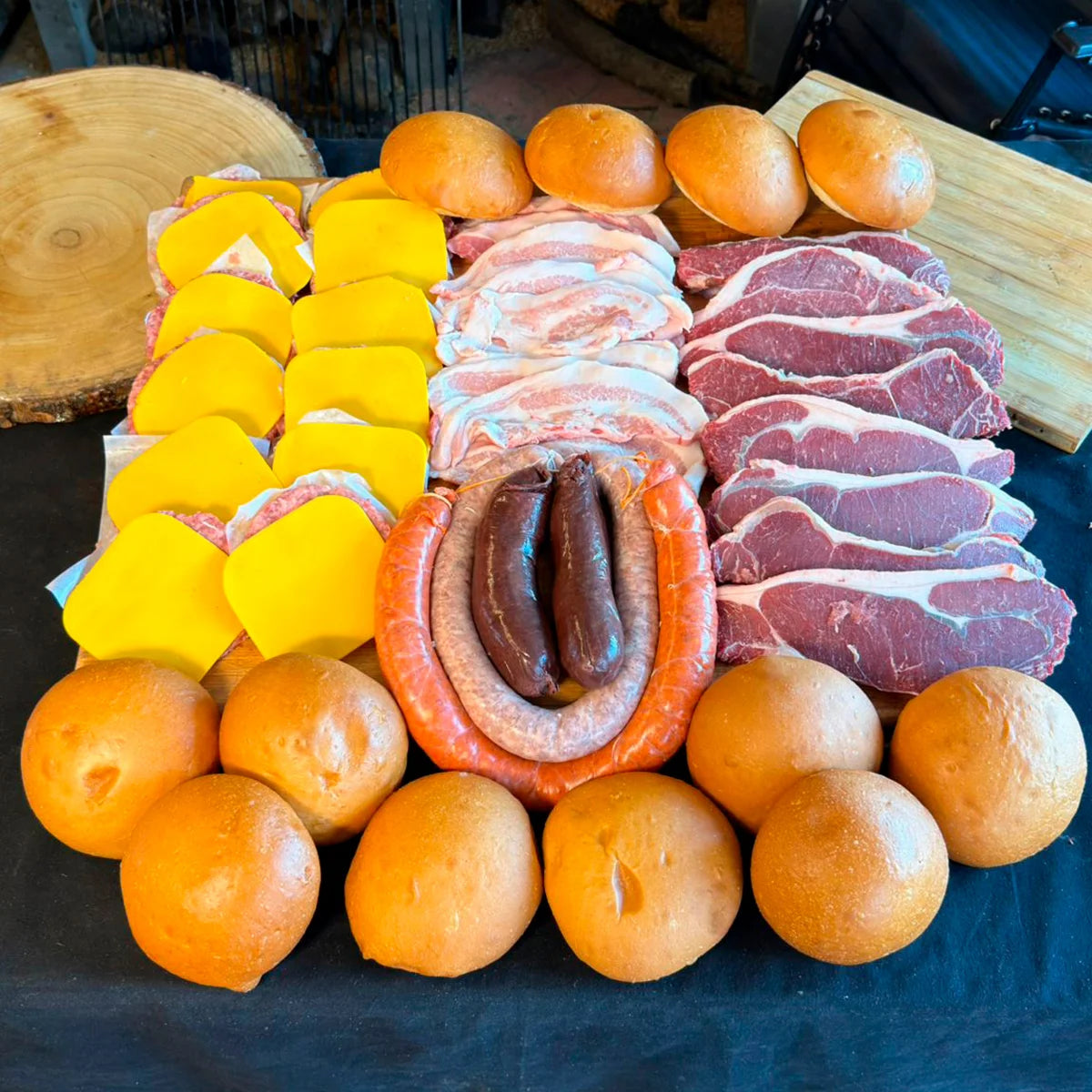 Contenido del Pack Brasa Total Mundial