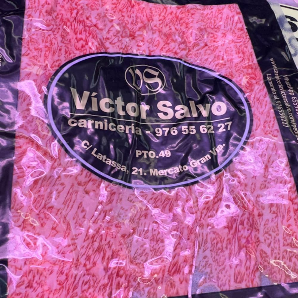 Carpaccio de Wagyu A5 de Carnicería Víctor Salvo