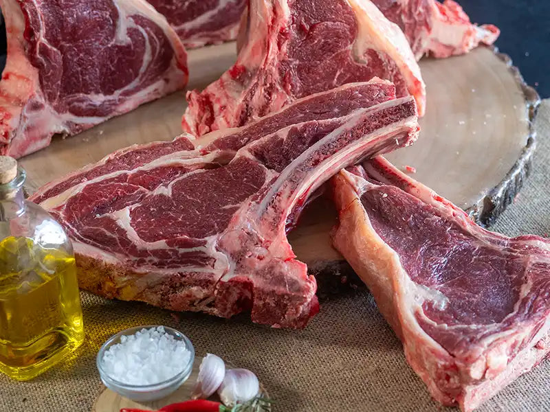 Colección de chuletas de vaca de Carnicería Víctor Salvo
