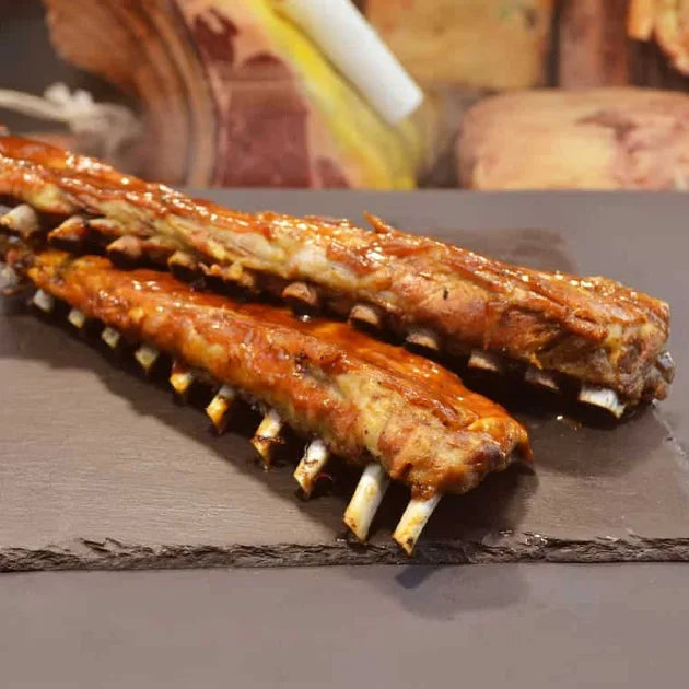 Costillas de cerdo a la Barbacoa de Carnicería Víctor Salvo