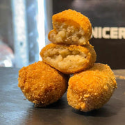 Croquetas de longaniza con borraja sin gluten de Carnicería Víctor Salvo