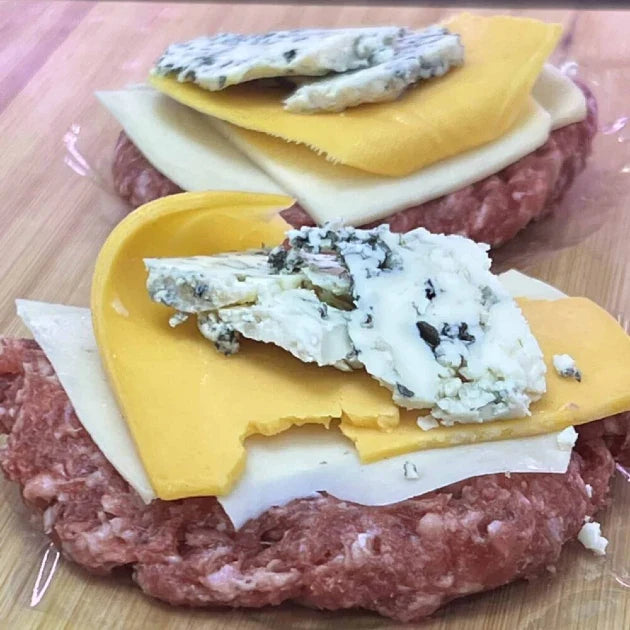 Burger 4 Quesos de Carnicería Víctor Salvo