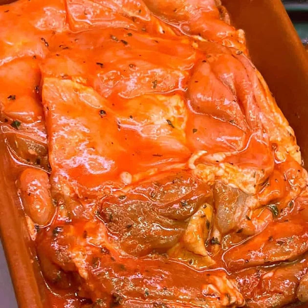Contramuslo Deshuesado Marinado Barbacoa de Carnicería Víctor Salvo