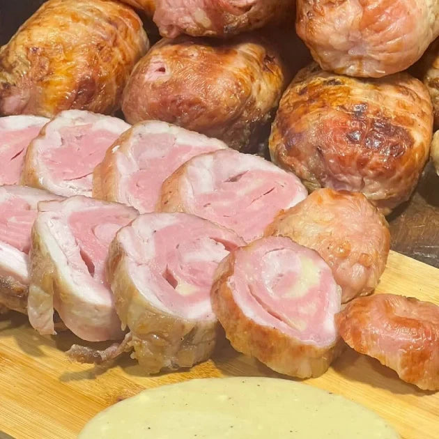 Muslo de pollo relleno asado de Carnicería Víctor Salvo