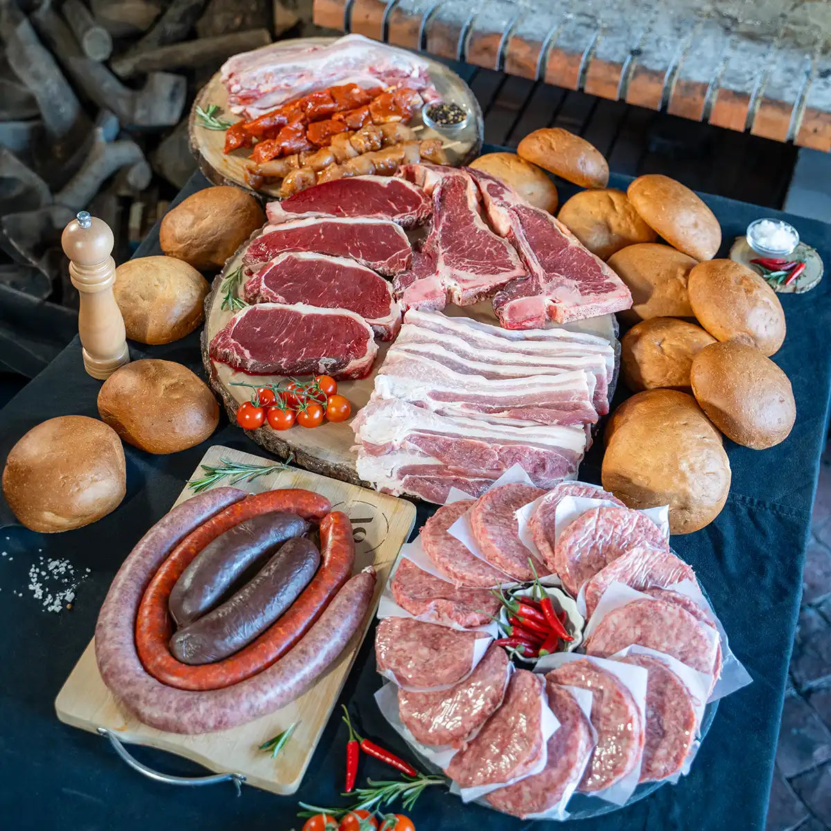 Pack barbacoa a tope para 14 personas de Carnicería Víctor Salvo