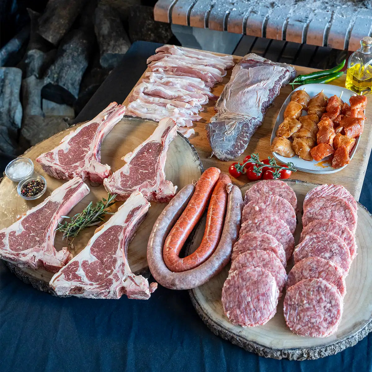 Pack brasa más entraña de Carnicería Víctor Salvo