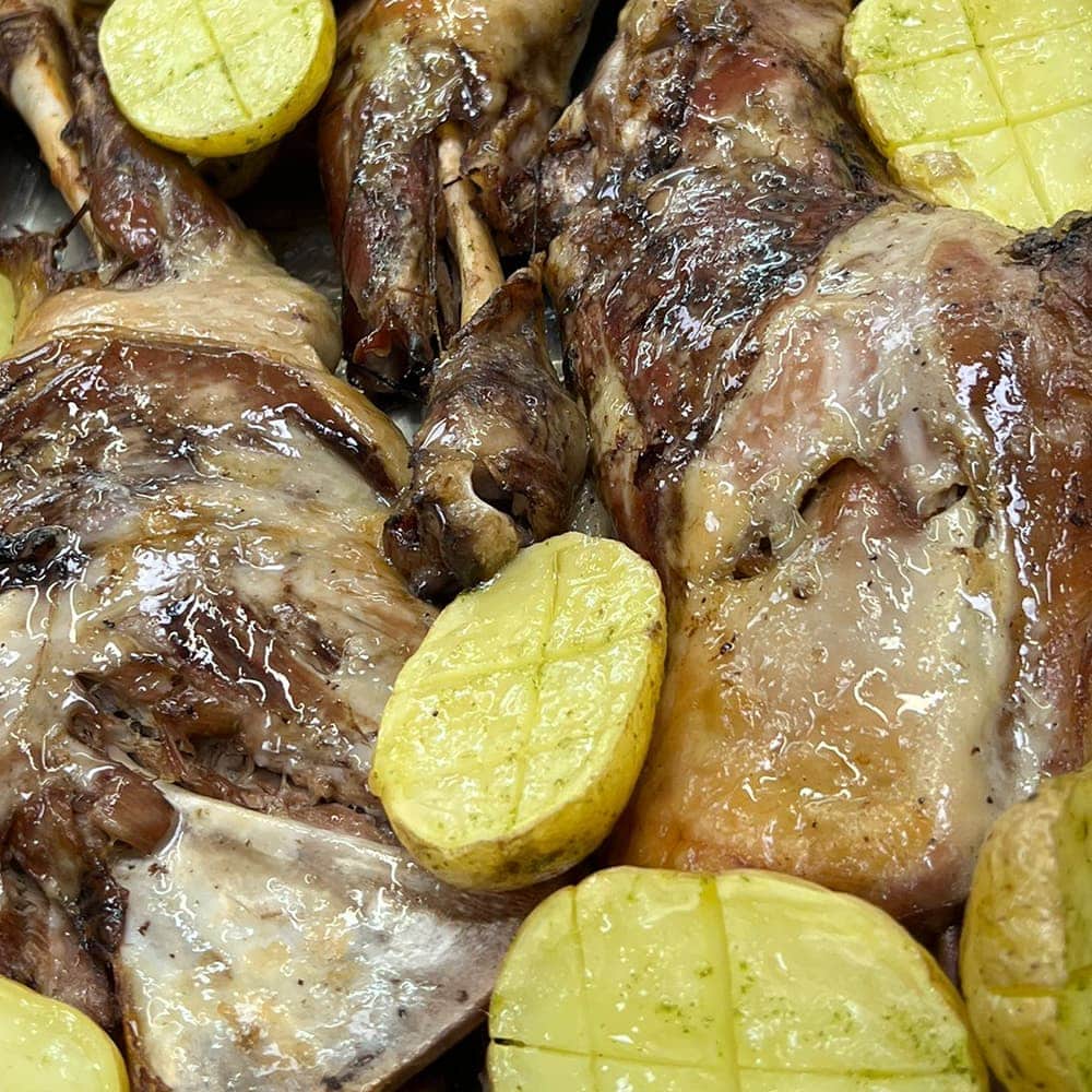 Paletilla asada de Carnicería Víctor Salvo