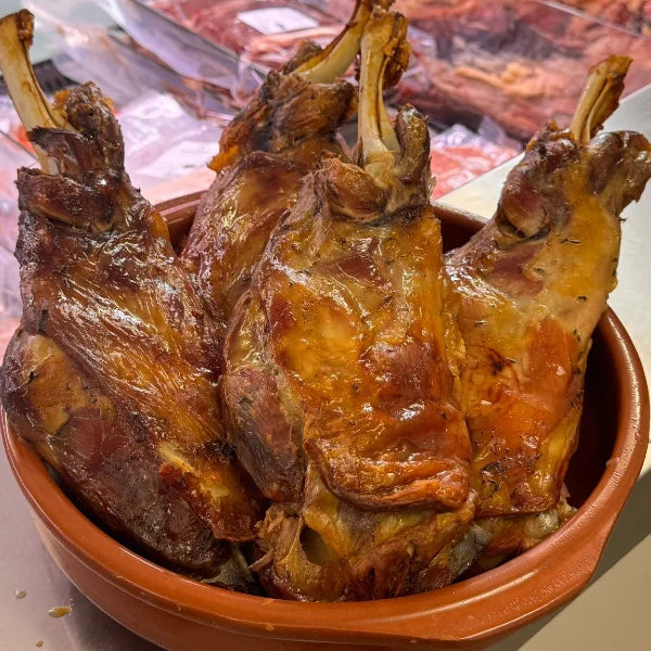 Paletilla de ternasco asada de Carnicería Víctor Salvo