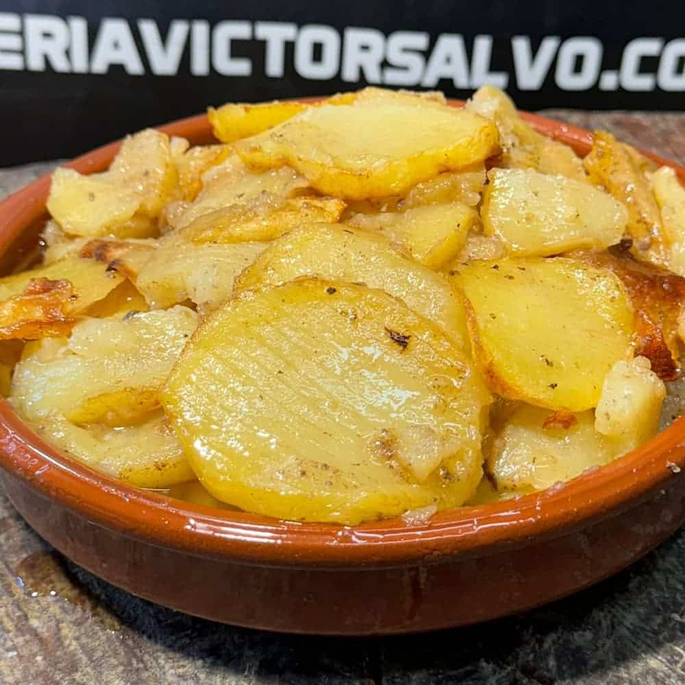 Patatas panaderas de Carnicería Víctor Salvo