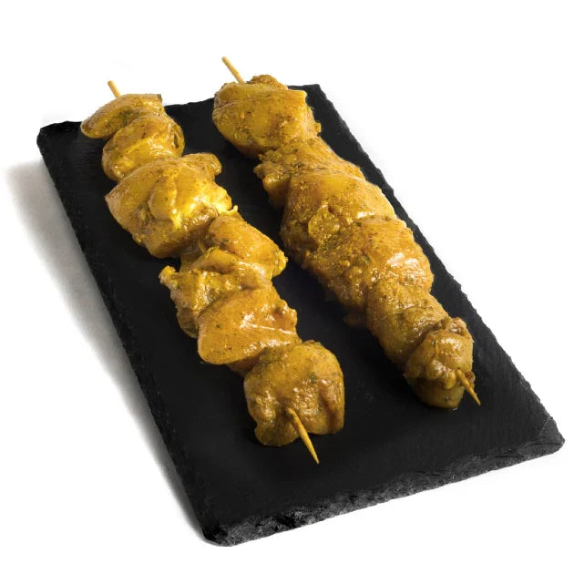 Pincho Pollo Curry - 2 pinchos de Carnicería Víctor Salvo