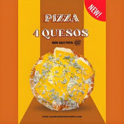 Pizza 4 quesos de Carnicería Víctor Salvo