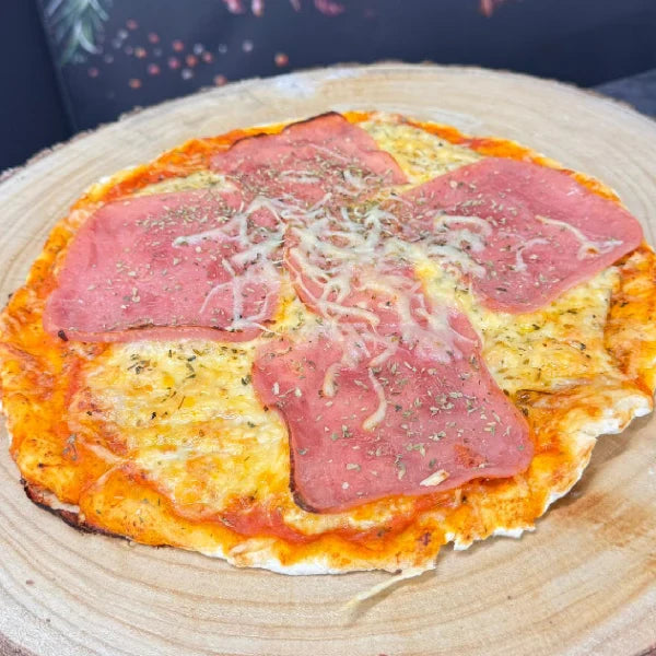 Pizza Jamón york y queso, gluten free y sin lactosa de Carnicería Víctor Salvo