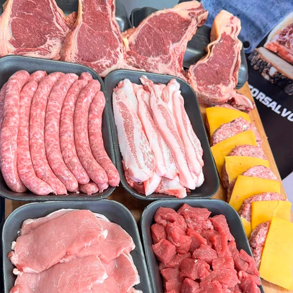 pack de carne familiar