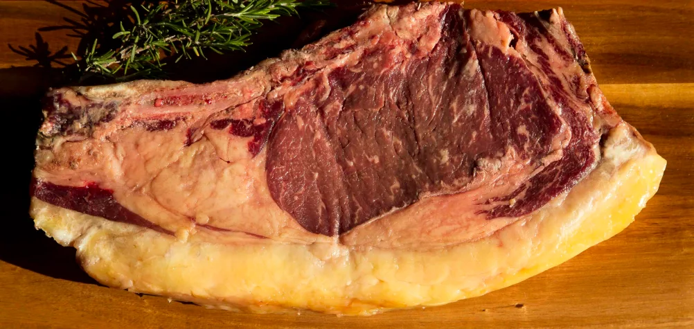 Chuleta de vaca vieja madurada