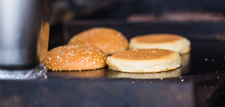Pan casero para hamburguesas