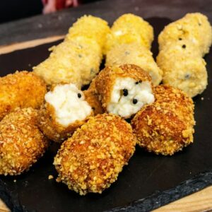 croquetas de caviar